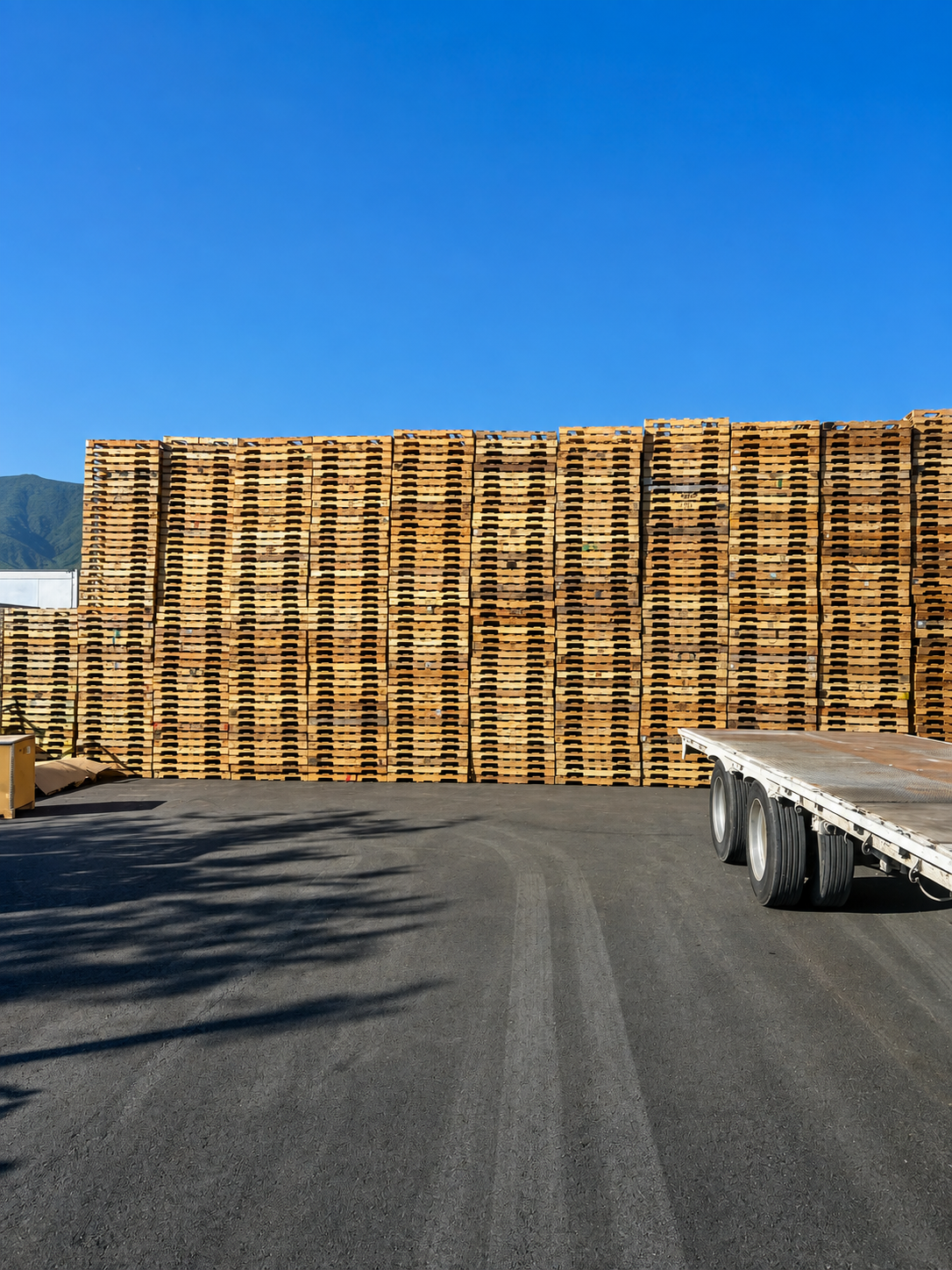 Heat-Treated Pallet Stacks